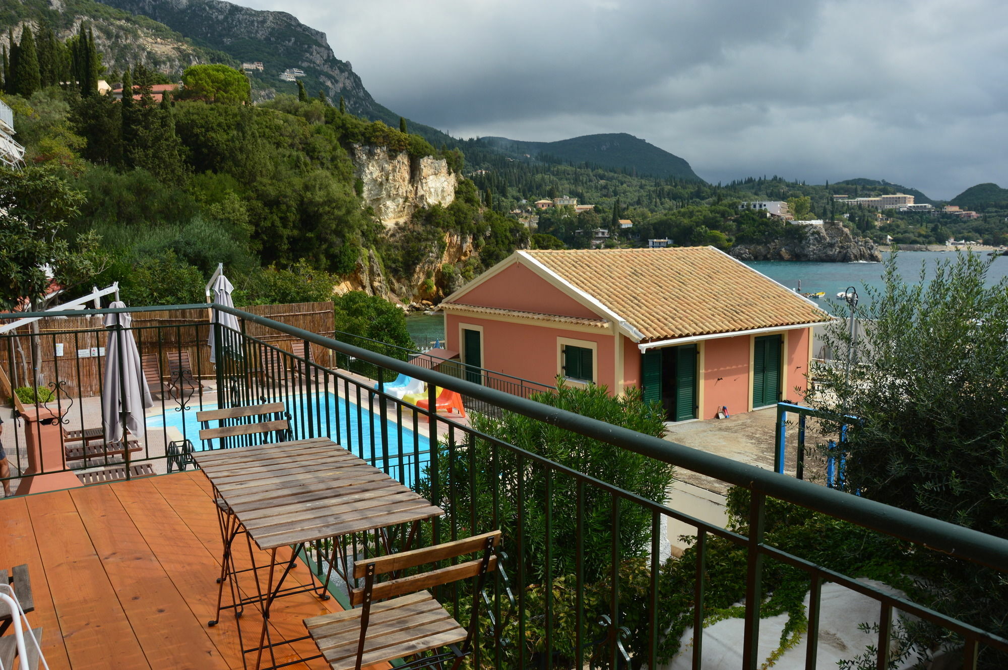 Akis Apartments Paleokastritsa Exterior foto